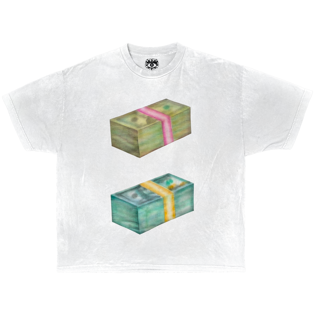 Money Streetwear Boxy Tee Cotton Boxy Fit 240 GSM Unisex Tee Premium