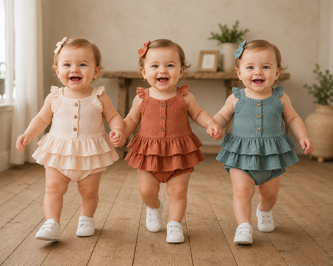 Girls' Western Style Fashion Children's Clothing