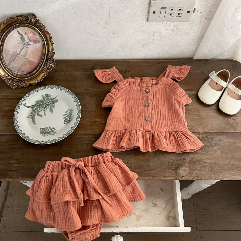 Mädchenmode im Western-Stil Kinderbekleidung