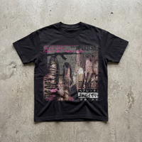 Drug Tee Streetwear Graphic Y2K Unisex Regular Fit Crew Neck T Shirt 220GSM Cotton