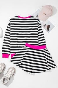 Harper Loose Shorts Set Long Sleeve Top Set