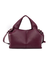 Soft Leather Cloud Shoulder Bag