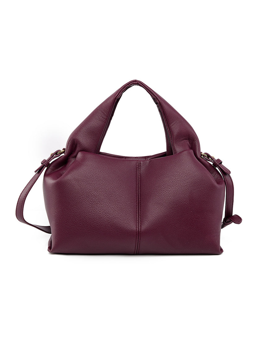 Soft Leather Cloud Shoulder Bag