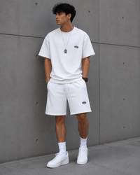 Men's Waffle Summer Casual Tracksuit Set