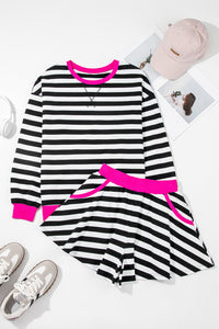 Harper Loose Shorts Set Long Sleeve Top Set