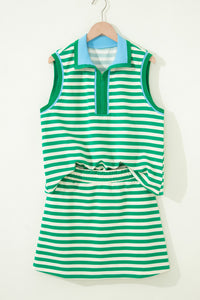 Ruth Sleeveless 2pcs Skort Set