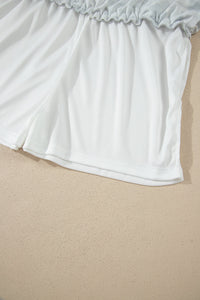 Amari Waist Drawstring Mini Skort
