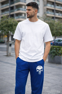 Men's Premium Cotton Gym Pants - Elastic Waist