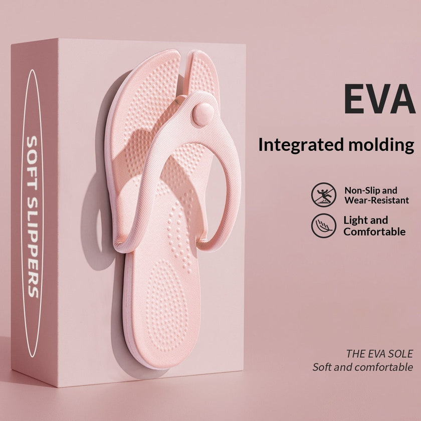 Four-season Universal Stackable Flip-flops For Travel