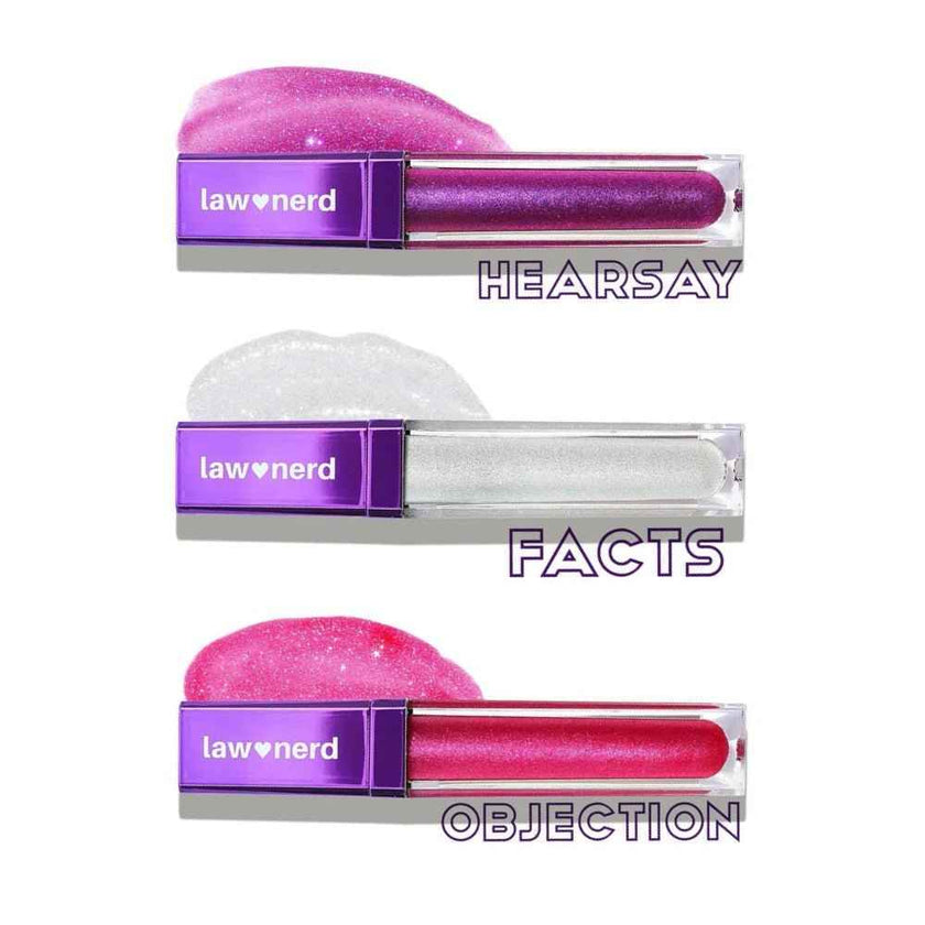 Emily D. Baker X Gerard Cosmetics®️ 3 Lip Gloss Set  Allegations & Shade Collection