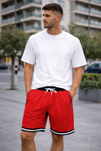 Men's Quick Dry Gym Jogger Shorts, 8 Colors