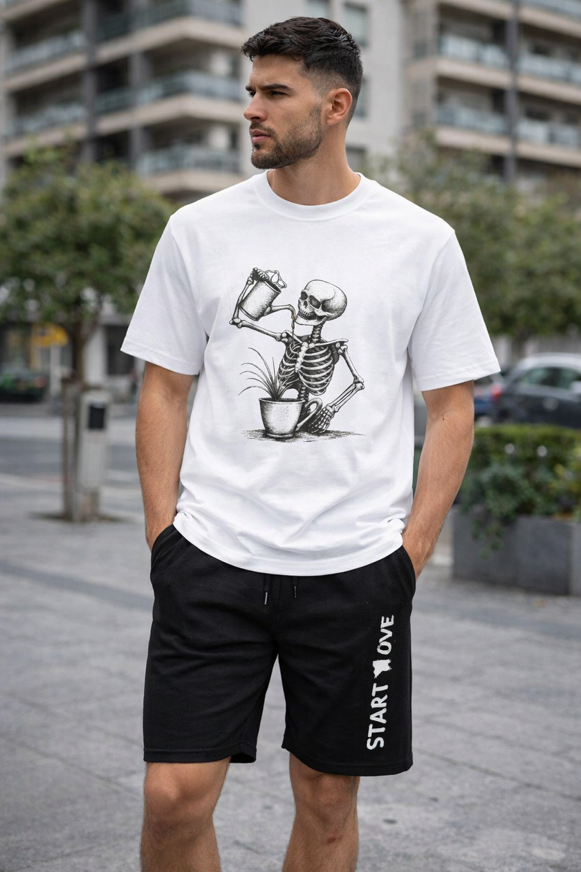 Men's Waffle Summer Casual Tracksuit Set