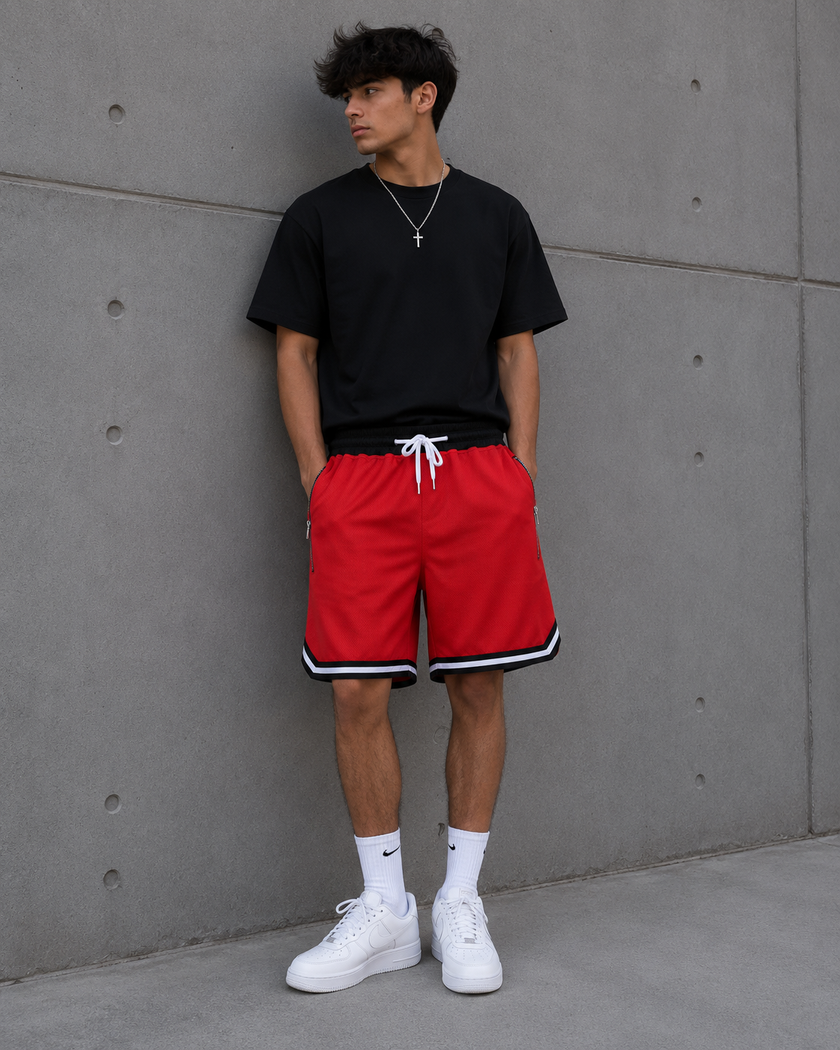 Men's Quick Dry Gym Jogger Shorts, 8 Colors