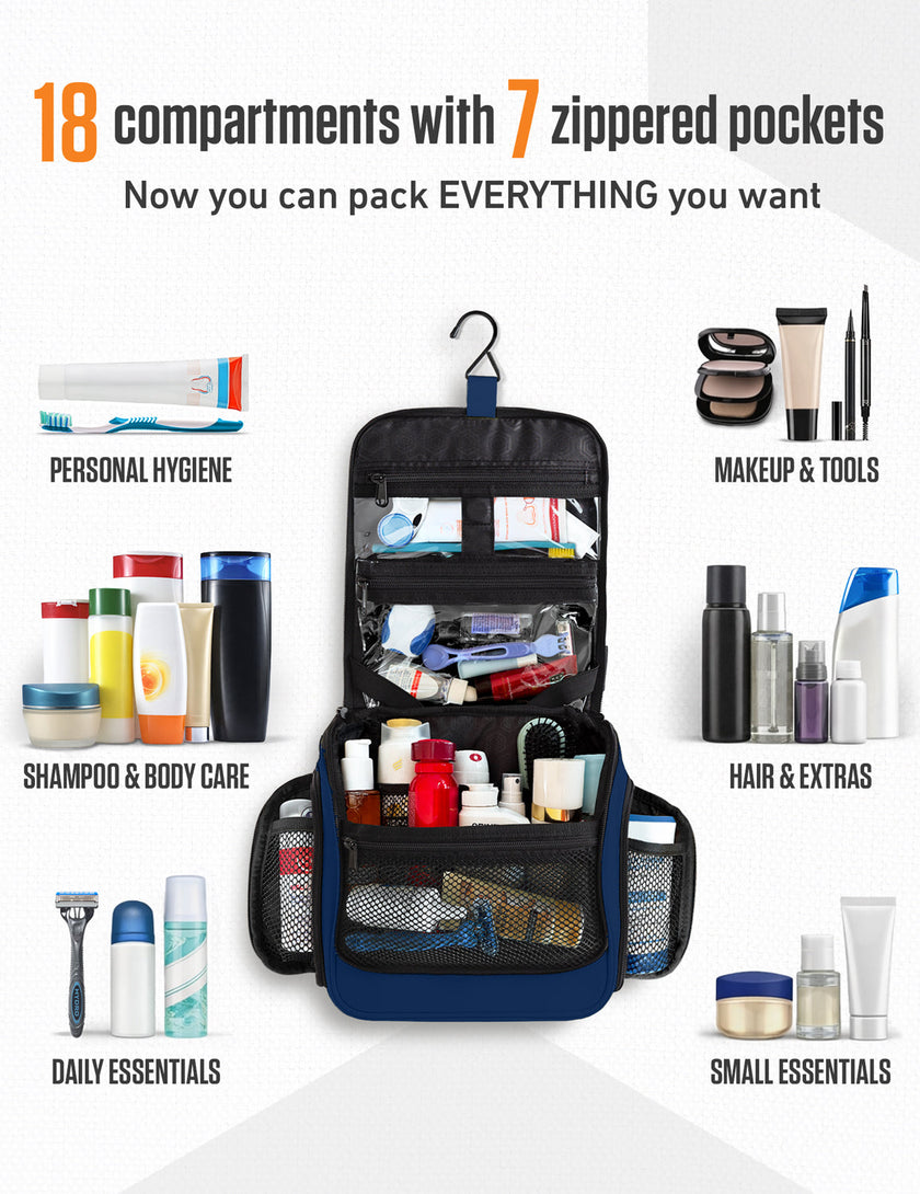 Hanging Travel Toiletry Bag
