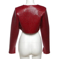 Racer Cropped Jacket