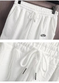 Men's Waffle Summer Casual Tracksuit Set