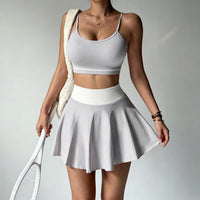 Women’s 2-Piece Sports Bra & Skirt Set