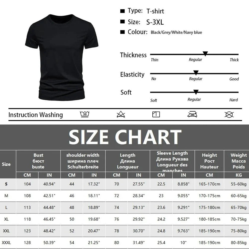 Mandotos Cotton T Shirts Pack Of Five Short Sleeve O Neck Casual Basic Oversize For Men And Women