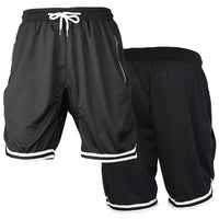 Men's Quick Dry Gym Jogger Shorts, 8 Colors