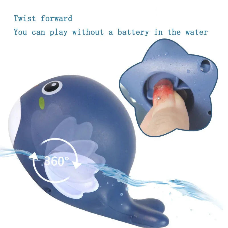 Baby Badespielzeug für Kinder, Wasserspiel, kleine gelbe Ente, schwimmendes Baby, Kinder spielen mit Wasser, Entchen, kleine Schildkröte, Jungen und Mädchen