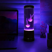 Jellyfish LED Lamp – Remote Control Color Changing Aquarium Night Light Home Decor