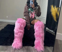 Winter Faux Fur Long Boots