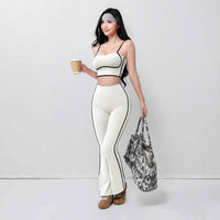 Plus Size Flare Yoga Pants - Stretch & Breathable