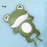 Baby Badespielzeug für Kinder, Wasserspiel, kleine gelbe Ente, schwimmendes Baby, Kinder spielen mit Wasser, Entchen, kleine Schildkröte, Jungen und Mädchen