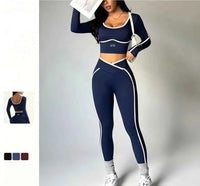 2026 Colorblock V-Waist Yoga Set
