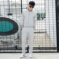 5XL 6XL Men's Plus Size Autumn Tracksuit Set