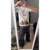 Headshot Tee Streetwear Graphic Y2K Unisex Regular Fit Crew Neck T Shirt 220GSM Cotton