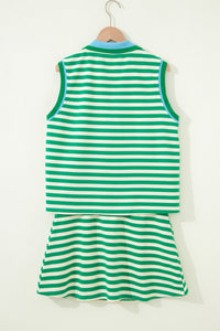 Ruth Sleeveless 2pcs Skort Set