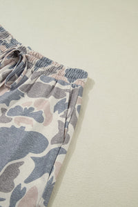 Mya Camo Loose Tee Set