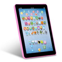 Baby Lern-Tablet, pädagogische Mini-Pads, Spielzeug zum Anfassen und Lernen, Kleinkind-Tablet für ABC, Zahlen, Wörter, Geschenk für Jungen und Mädchen im Alter von 1-6 Jahren